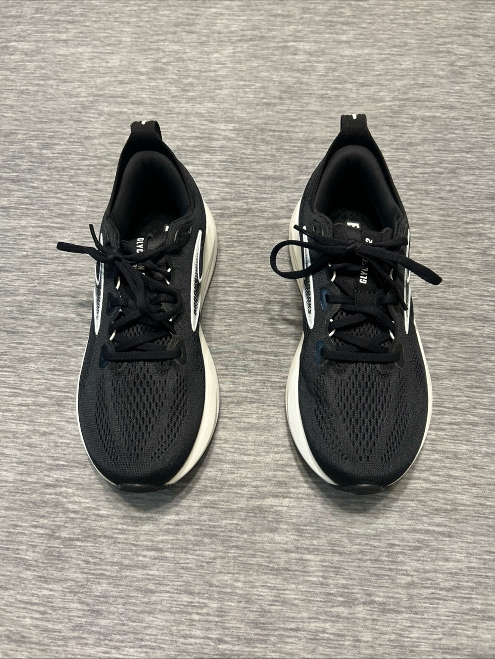Brooks Glycerin 22 Women's Running Shoes Size 9 D Wide, Black/Grey/White